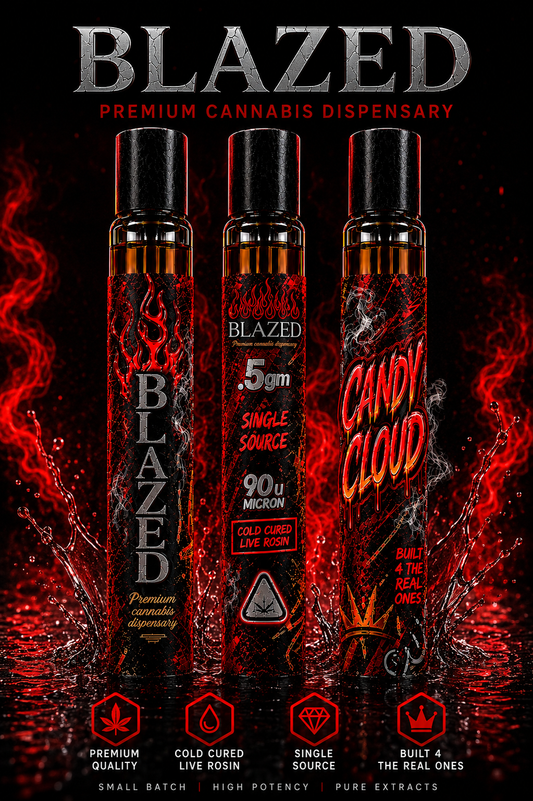Candy Cloud Live Rosin Disposable Vape